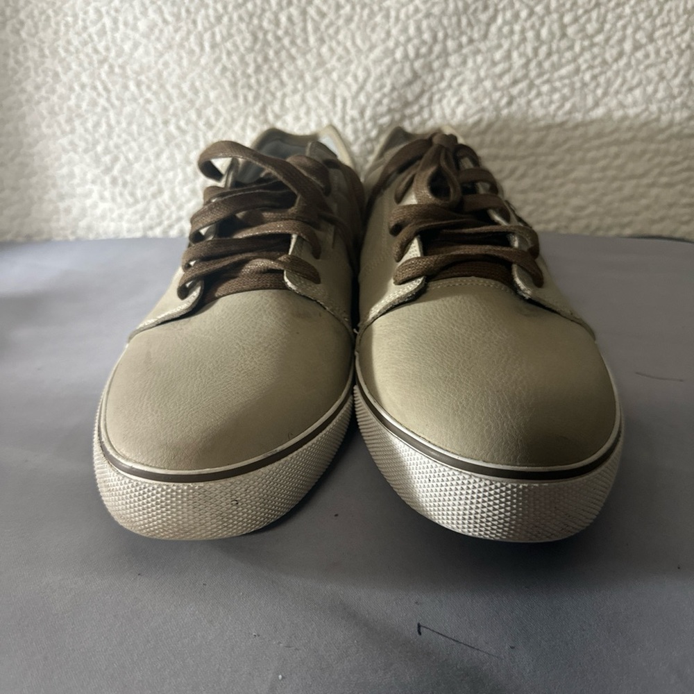 New DC TONIK SHOE Low top lace up Mens 11.5 Brown khaki Skater sneakers